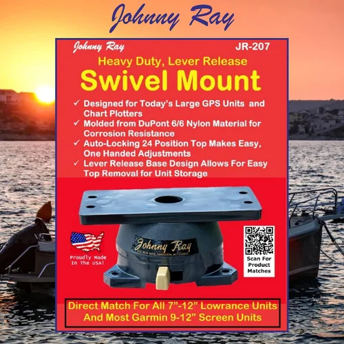 Vista 7 de Johnny Ray JR-207 - Soporte para buscador de peces y montaje de profundidad