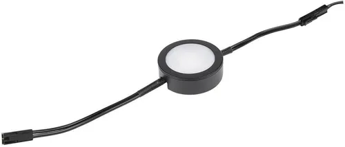 Vista 10 de WAC Lighting, Luz de disco LED individual con cable de plomo de 6 pulgadas 3-CCT seleccionable 2700K-3000K-3500K Voltaje de línea en blanco