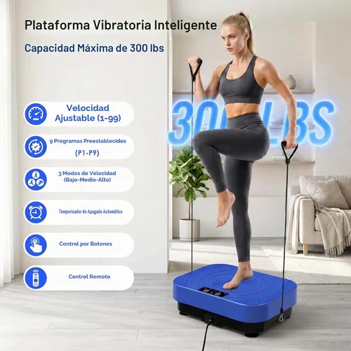 Vista 5 de Homesy Vibration Plate Exercise Machine Shake Plate for Lymphatic Drainage