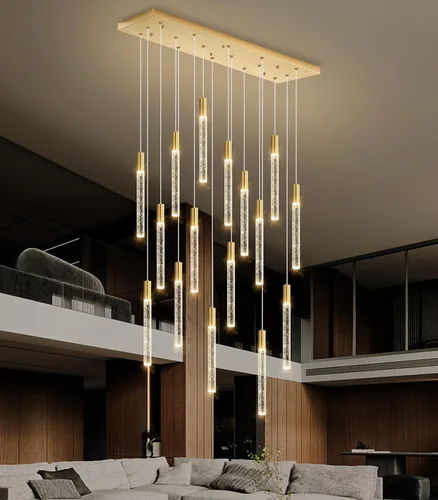 Vista 12 de 3 Packs Pendant Lights for Kitchen Island Independent LED Light Modern Dimmable Lights Pendant Lighting Fixtures for Dining Room Bedroom Hanging