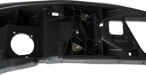 Vista 4 de Kozak Refuerzo de parachoques interior con orificio de lámpara de niebla (lado derecho del pasajero) compatible con Kenworth T680 Next Gen 2022