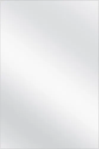 Vista 13 de MCS Simplicity - Espejo de pared grande de 21.5x25.5 pulgadas, espejo negro con detalle biselado, espejo para colgar en pared vertical u horizontal