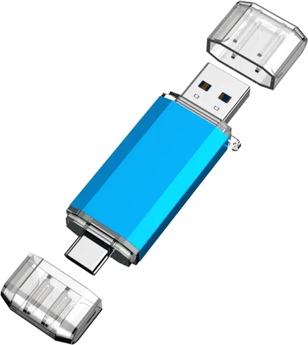 Vista 11 de Unidad flash tipo C de 16 GB, paquete de 10 unidades KOOTION 2 en 1 USB-A y USB-C 2.0 Dual Drive OTG, Memory Stick para smartphone/tablet/PC Android