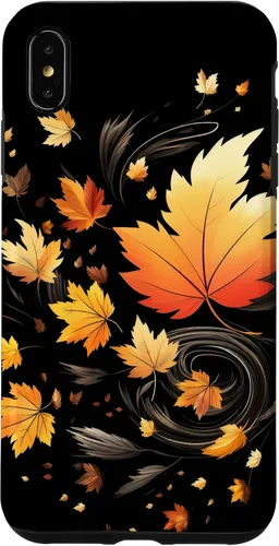 Vista 11 de Fall Season Autumn Leaves Thanksgiving Case for iPhone 17