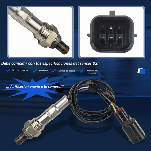 Vista 3 de Maxfavor Sensor de oxígeno O2 de relación de combustible de aire ascendente 234-5015 para Mazda 3 2009 2010 Sport 2.0L, 2008 2009 2010 Mazda 5 2.3L