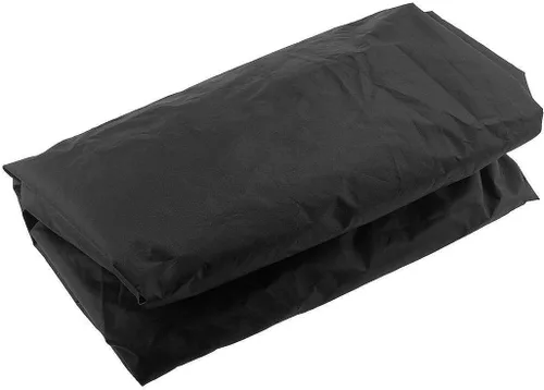 Vista 3 de SUNSURE Funda de sofá curvada para exteriores de 89 x 45 x 33 pulgadas, funda impermeable para muebles de patio, protector de sofá curvo seccional