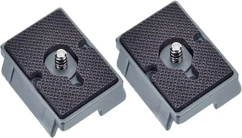 Vista 7 de 323 Placa de liberación rápida de 1/4 pulgadas con tornillo de trípode compatible con Manfrotto 200pl-14 RC2, trípode de cámara, cabeza esférica, 2