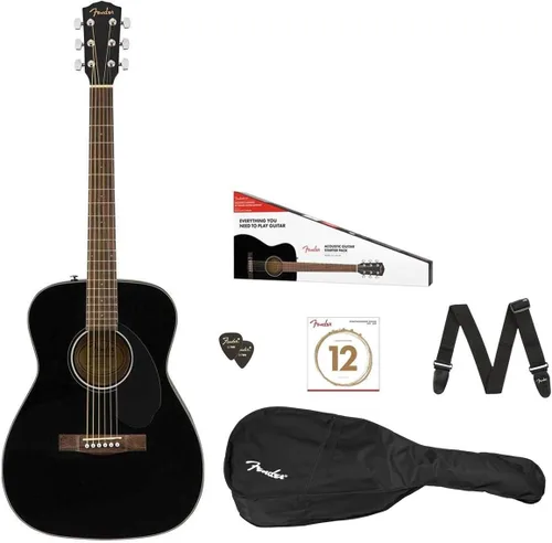 Vista 15 de Fender CN-60S - Guitarra acústica de cuerda de nailon para concierto, con 2 años de garantía, natural