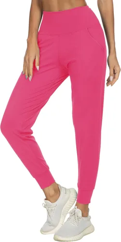 Vista 113 de Kcutteyg - Pantalones deportivos con bolsillos para mujer, diseño suave, ligero y de secado rápido, para entrenamiento, gimnasia, yoga y correr