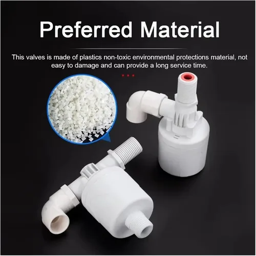 Vista 2 de 1pc Automatic Water Level Control Float Valve Replenishment Switch(1 Inch-Side)