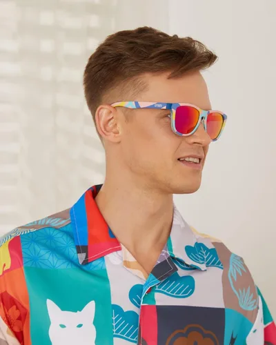Vista 7 de EPHIU Lentes de sol polarizados para hombres y mujeres, lentes de espejo unisex para correr, senderismo, ciclismo, sin rebote, sin deslizamiento