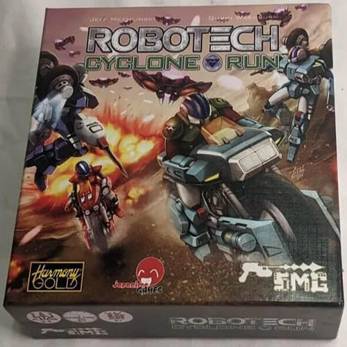 Vista 4 de Strange Machine Games: Robotech: Cyclone Run - Juego de mesa de estrategia basado en dados, control de área, con licencia oficial, a partir de 10