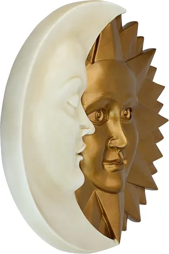 Vista 5 de Design Toscano Armonía celestial: escultura de pared Greenman