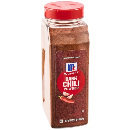 Vista 10 de McCormick Chile oscuro en polvo, 7.5 onzas