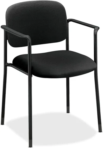 Vista 12 de Basyx Hon Hvl606 Silla para invitados, Tela, Tela negra