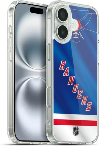 Vista 305 de Head Case Designs Funda de gel suave con licencia oficial de la NHL Camouflage New York Rangers compatible con Apple iPhone 7 Plus/iPhone 8 Plus
