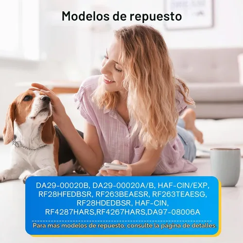Vista 7 de EXCELPURE DA29-00020B Reemplazo para Samsung HAF-CIN, RF28HMEDBSR, DA97-08006A, RF28HFEDBSR, RF28JBEDBSG, RF261BEAESR, RF4287HARS, RF263BEAESR