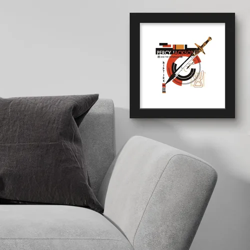 Vista 3 de Trends International Gallery Pops Disney Percy Jackson and the Olympians - Póster de pared con insignia Riptide de 12.00 x 12.00 pulgadas, versión