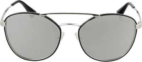 Vista 2 de Prada PR63TS - Gafas de sol 1AB2B0-55 - Marco negro, espejo gris claro plateado PR63TS-1AB2B0-55