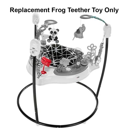 Vista 2 de Pieza de repuesto para Fisher-Price Animal Wonders Jumperoo Baby Activity - FWY41 ~ Juguete de repuesto para mordedor de rana