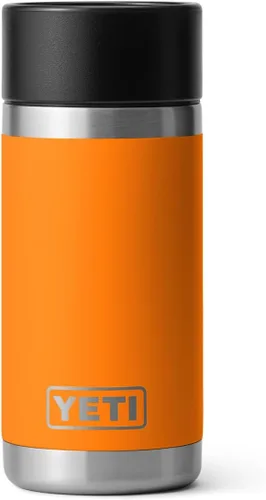 Vista 15 de YETI Rambler - Termo de acero inoxidable con aislamiento al vacío y tapa para bebida caliente, de 12 onzas Alpine Amarillo