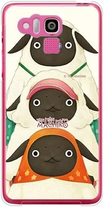 Vista 313 de Yanan Machiko Series Machiko Family Pink (Clear) / for iPhone SE/5s/docomo