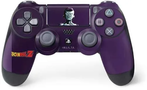 Vista 19 de Skinit Calcomanía para juegos compatible con el controlador de PS4, diseño oficial de Dragon Ball Z Red Ribbon Army Negro - DRGBLZ10