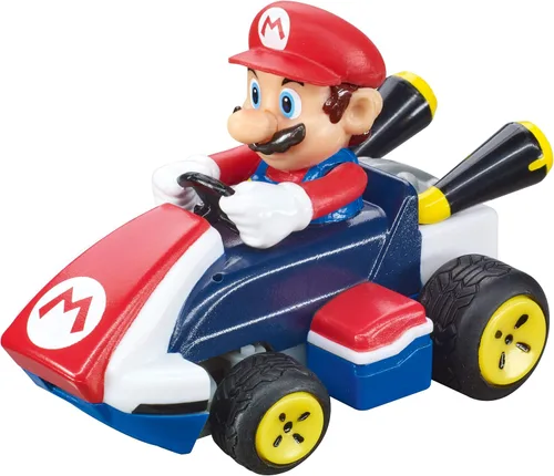 Vista 4 de Carrera RC Mario Kart - Juego de carreras de juguete de mesa con Mario