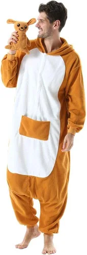 Vista 5 de SAMGU Unisex Adult Onesies Pajamas Halloween Christmas Cosplay Costumes One Piece Homewear Jumpsuit