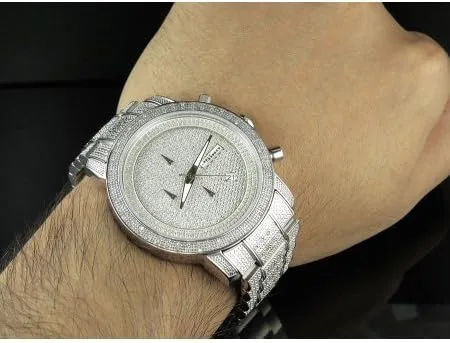 Vista 3 de Nuevo Reloj para hombre Jojino 105 Diamond Band MJ-1000 1.05 CT, Cronógrafo