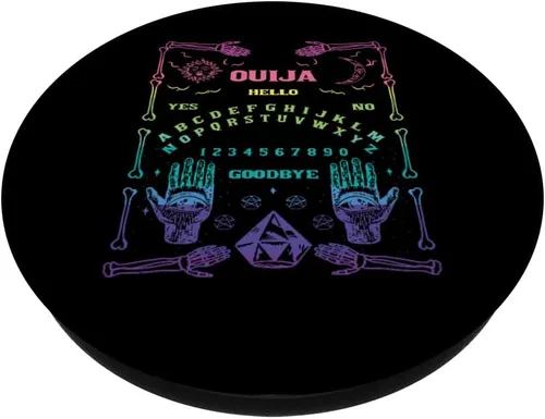 Vista 2 de Ouija tablero gótico brujería wicca PopSockets intercambiable PopGrip