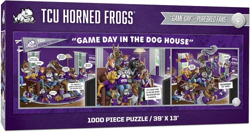 Vista 11 de YouTheFan NCAA Game Day in The Dog House - Rompecabezas de 1000 piezas