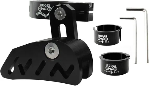 Vista 3 de Guía de cadena de bicicleta MTB Protector de bicicleta de carretera Bicicleta de montaña Tensor de cadena con diseño hueco para piñón de un solo