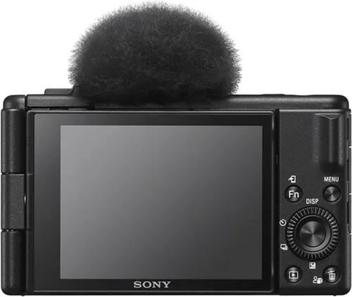 Vista 3 de Kit definitivo del creador de contenido Sony ZV-1F: Memoria Extreme de 128GB, micrófono, luz de video, software de edición U-Grip y paquete