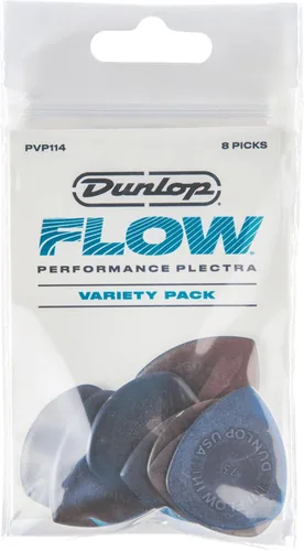 Vista 3 de Paquete variado de 12 púas Dunlop PVP101, Colores Variados