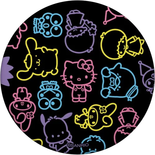 Vista 3 de Sanrio Neon Friends PopSockets Adhesivo PopGrip