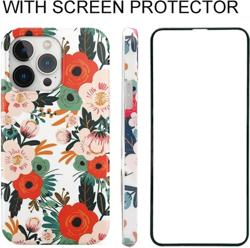 Vista 3 de Funda magnética compatible con iPhone 15 Pro de 6.1 pulgadas 2023 para carga MagSafe, TPU suave, parachoques delgado, a prueba de golpes, bonita