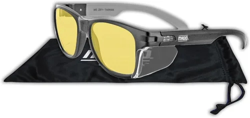Vista 3 de MAGID Gemstone Y50 Performance - Gafas de seguridad antivaho con protectores laterales