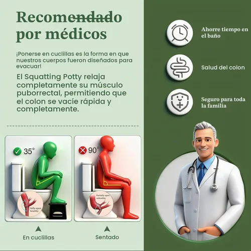Vista 9 de Taburete de inodoro plegable, taburete de 7 pulgadas para defecar para baño, taburete de inodoro de bambú en cuclillas para adultos, taburete