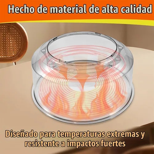 Vista 6 de Reemplazo de cúpula de potencia transparente para Nuwave Oven Pro Plus, cubierta de plástico transparente resistente a impactos y calor, pieza
