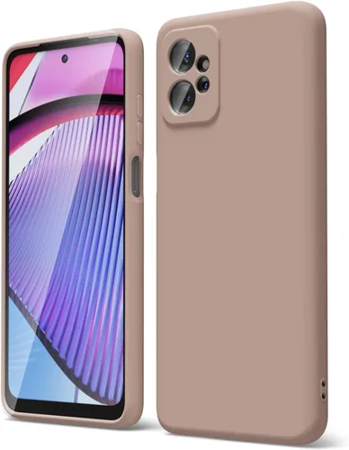 Vista 74 de oakxco para Motorola Moto G Power 2022 Funda de teléfono/Moto G Play 2023 Funda de teléfono de silicona líquida, goma de goma delgada y suave en gel