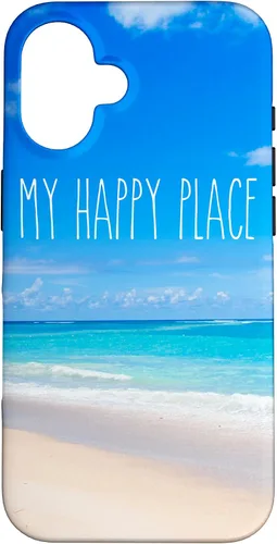 Vista 32 de Rae Inspired Dun My Happy Place Summer Vacay Ocean Beach Day Case for iPhone 17