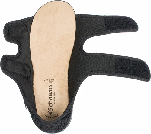Vista 8 de SCHAWOS Sandalias elásticas 06, para hombres y mujeres, ortopédicas, pies hinchados, para personas mayores