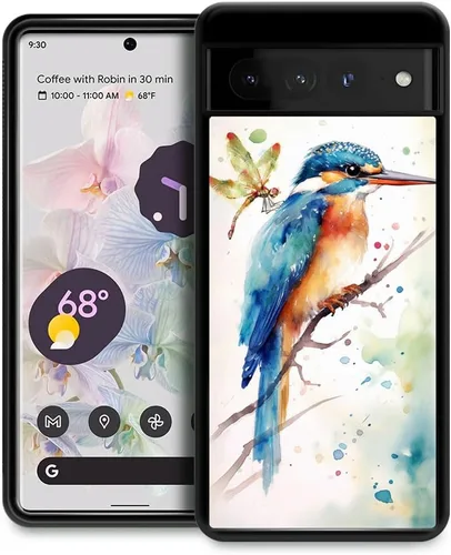 Vista 23 de CARLOCA Funda compatible con Google Pixel 7 Pro, increíble diseño de patrón de luz espacial nebulosa para niñas y niños, a prueba de golpes