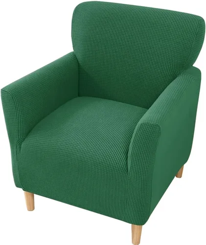 Vista 37 de XMAYODS Funda elástica para silla de club, fundas para silla de bañera, funda suave para sillón, protector de muebles extraíble, funda para silla