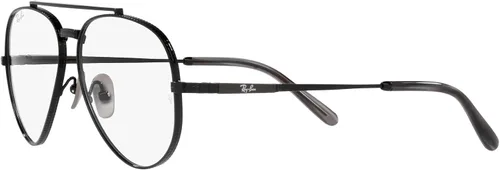 Vista 3 de Ray-Ban RX8225v Aviator Titanium Pilot - Marcos para gafas graduadas