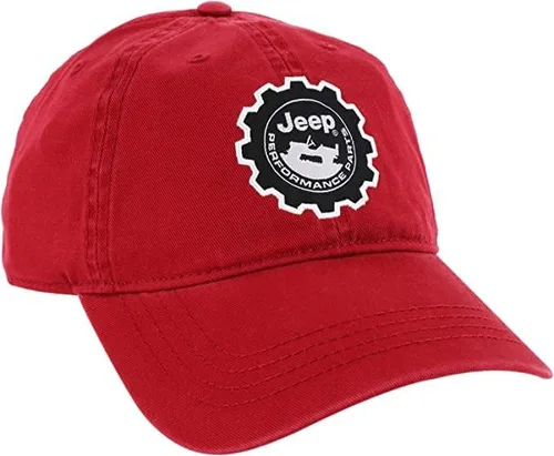 Vista 7 de Jeep Sombrero Performance Parts Gear Logo Gorra de béisbol pesada de sarga