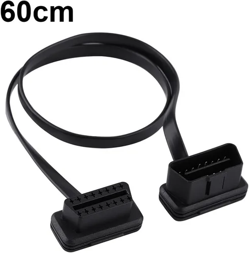 Vista 4 de OBD2 - Cable OBD2, OBD II de 16 pines macho a hembra, extensión OBD-ii, adaptador de cable extensor de diagnóstico para automóvil, escáneres