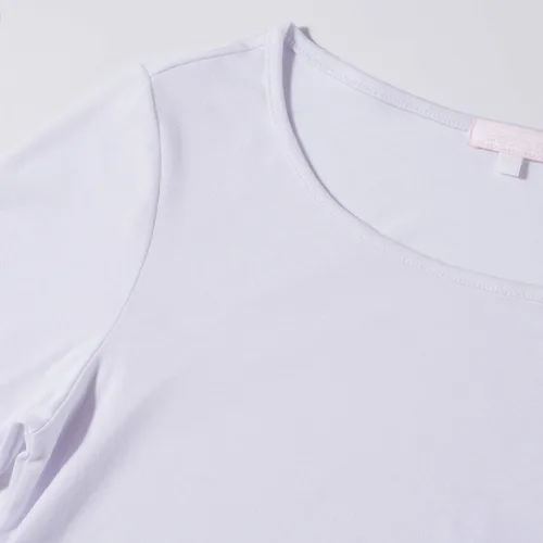 Vista 3 de Bhome Camiseta de maternidad de manga corta para el verano en capas