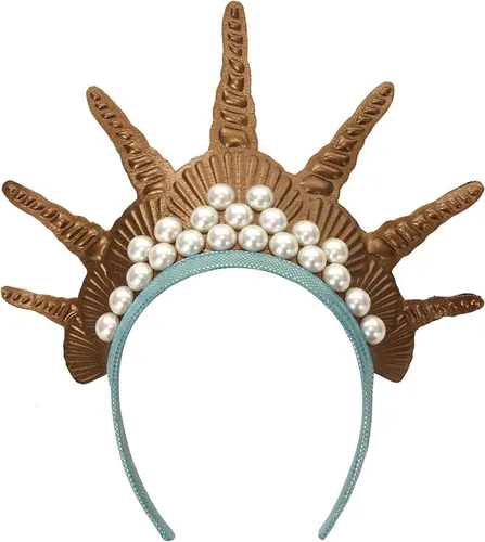 Vista 5 de Diadema de corona de sirena accesorio de disfraz para adultos y niños